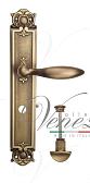 Дверная ручка Venezia на планке PL97 мод. Maggiore (мат. бронза) сантехническая